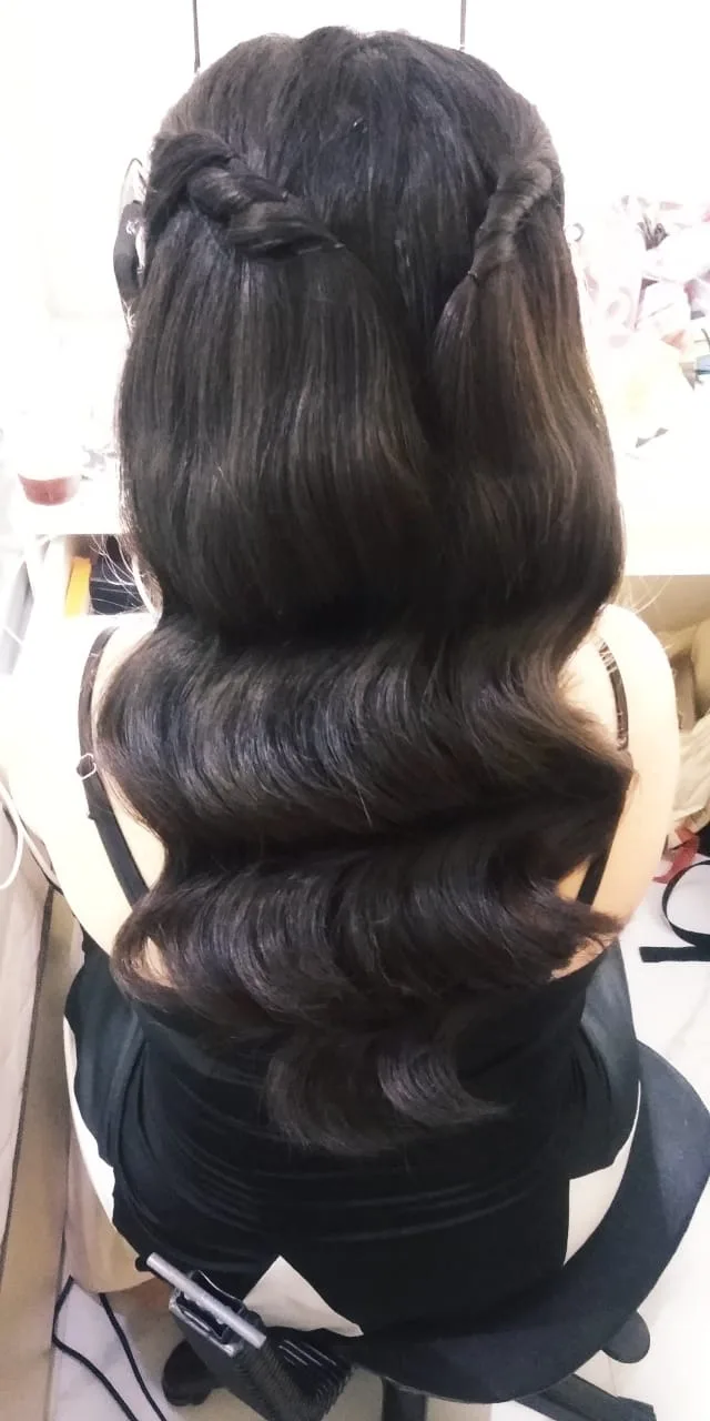 Wavy hair