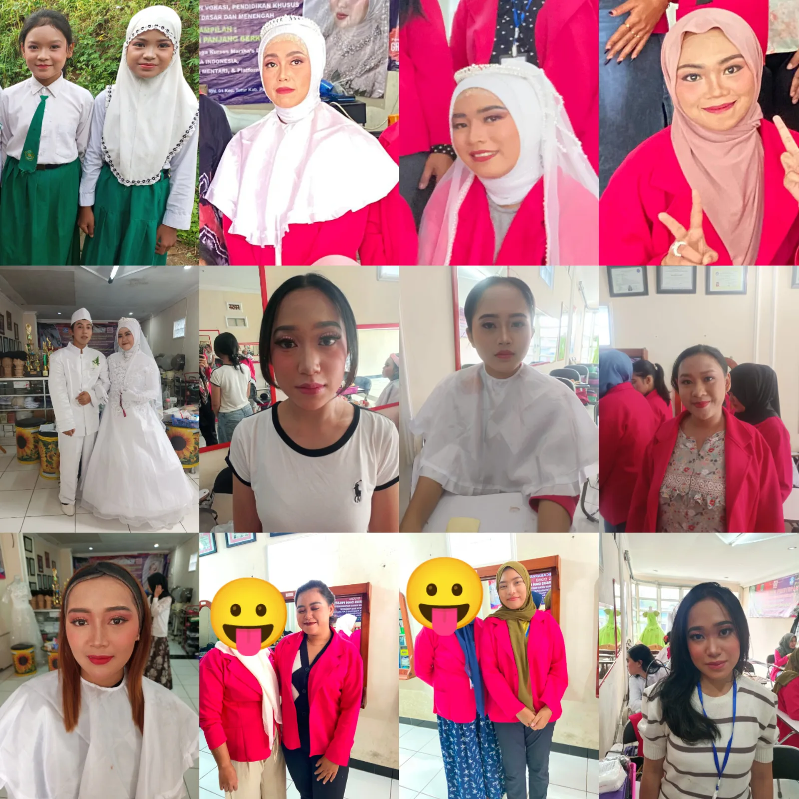 Praktek make-up wedding