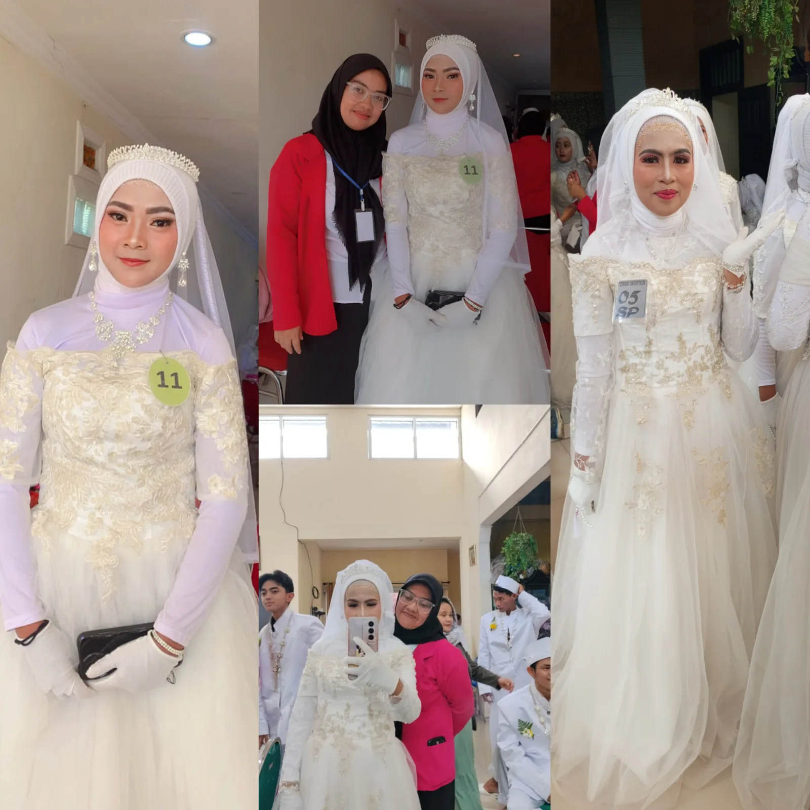 Ujian lokal dan ujk makeup wedding